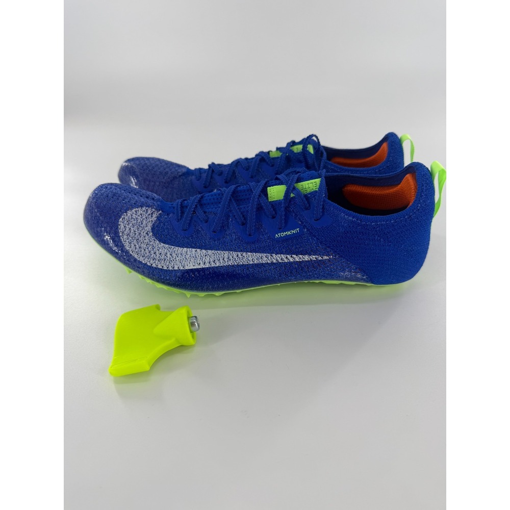 Nike Zoom Superfly Elite 2 Racer Blue White Lime Blast CD4382-400 Mens Size 9